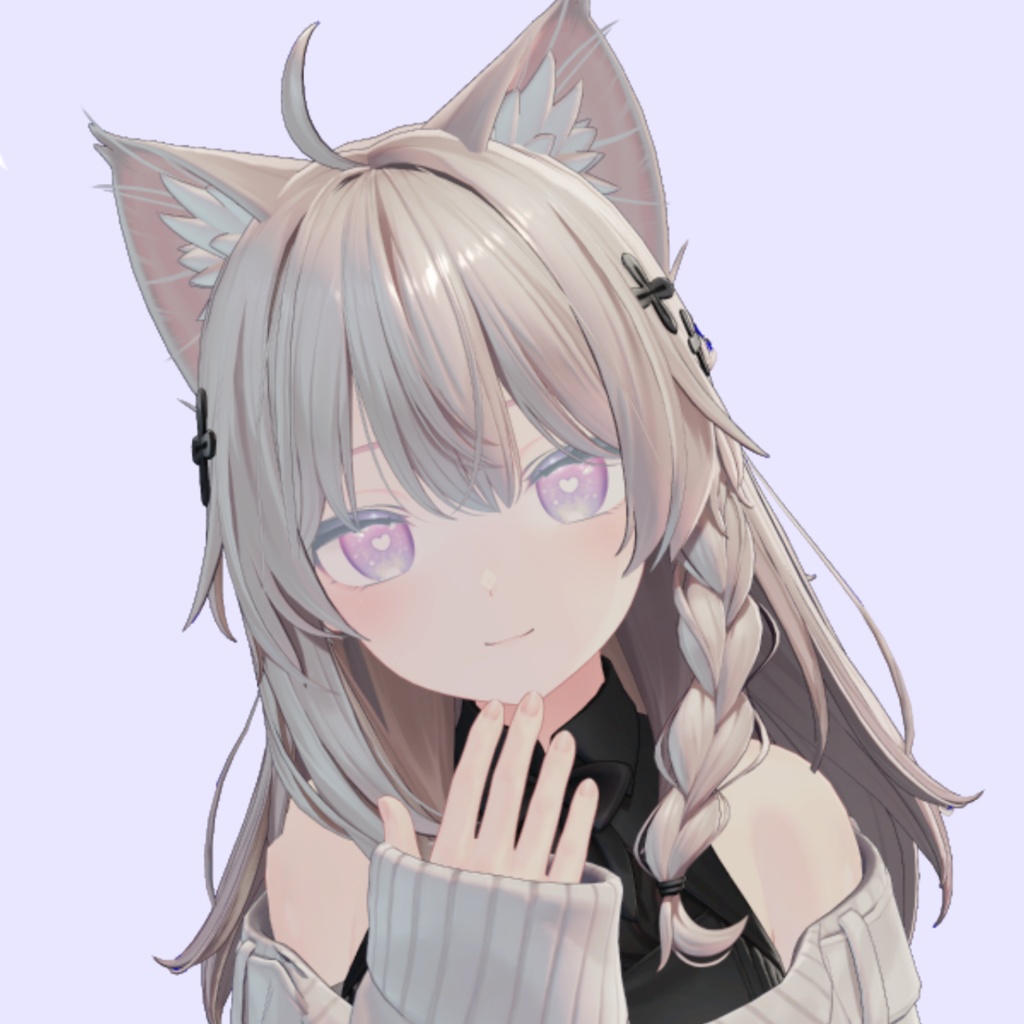 【15アバター対応】♥ゆめかわハート心電図テクスチャ♥