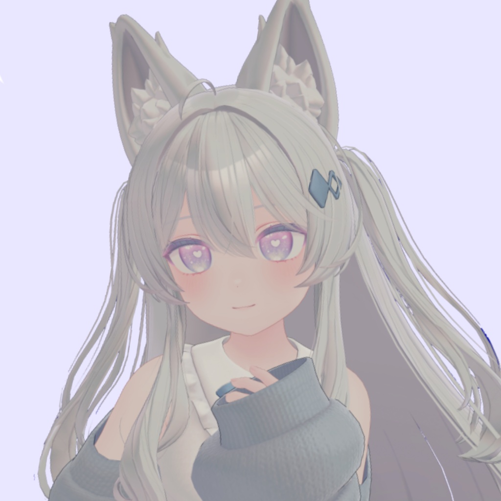 【15アバター対応】♥ゆめかわハート心電図テクスチャ♥