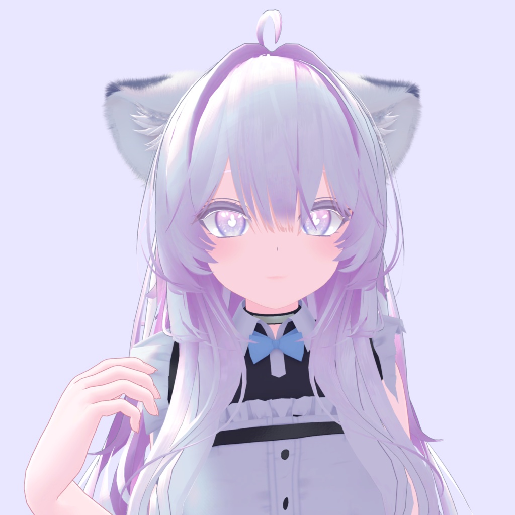 【15アバター対応】♥ゆめかわハート心電図テクスチャ♥