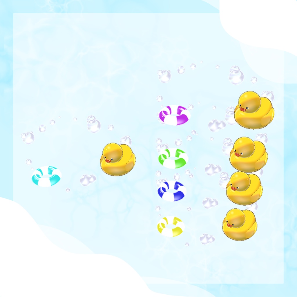 ぷかぷかあひるさんヘイロー。o○