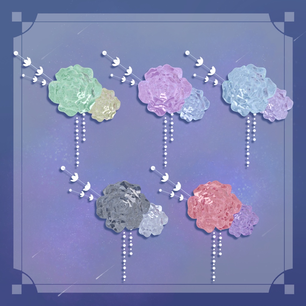 ✦夏の髪飾り✦