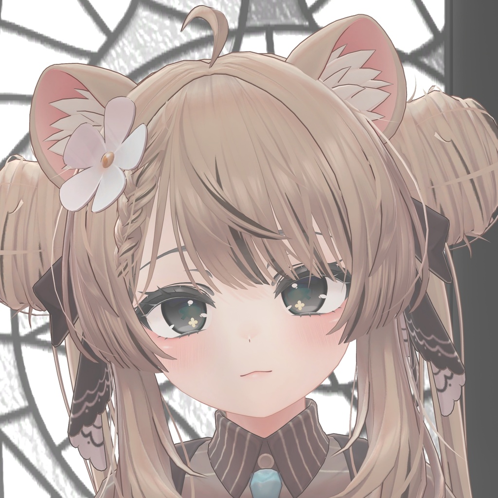 【9アバター対応】ばってん病みテクスチャ