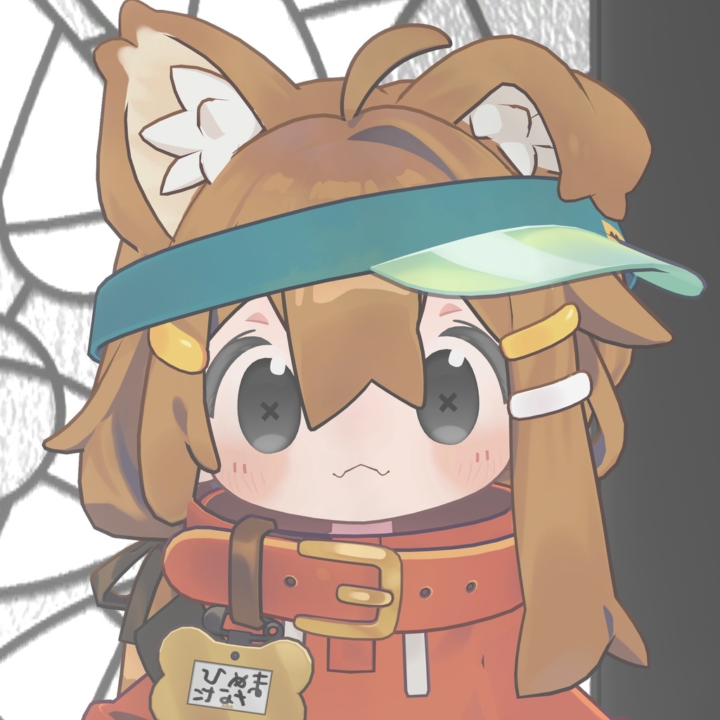 【9アバター対応】ばってん病みテクスチャ