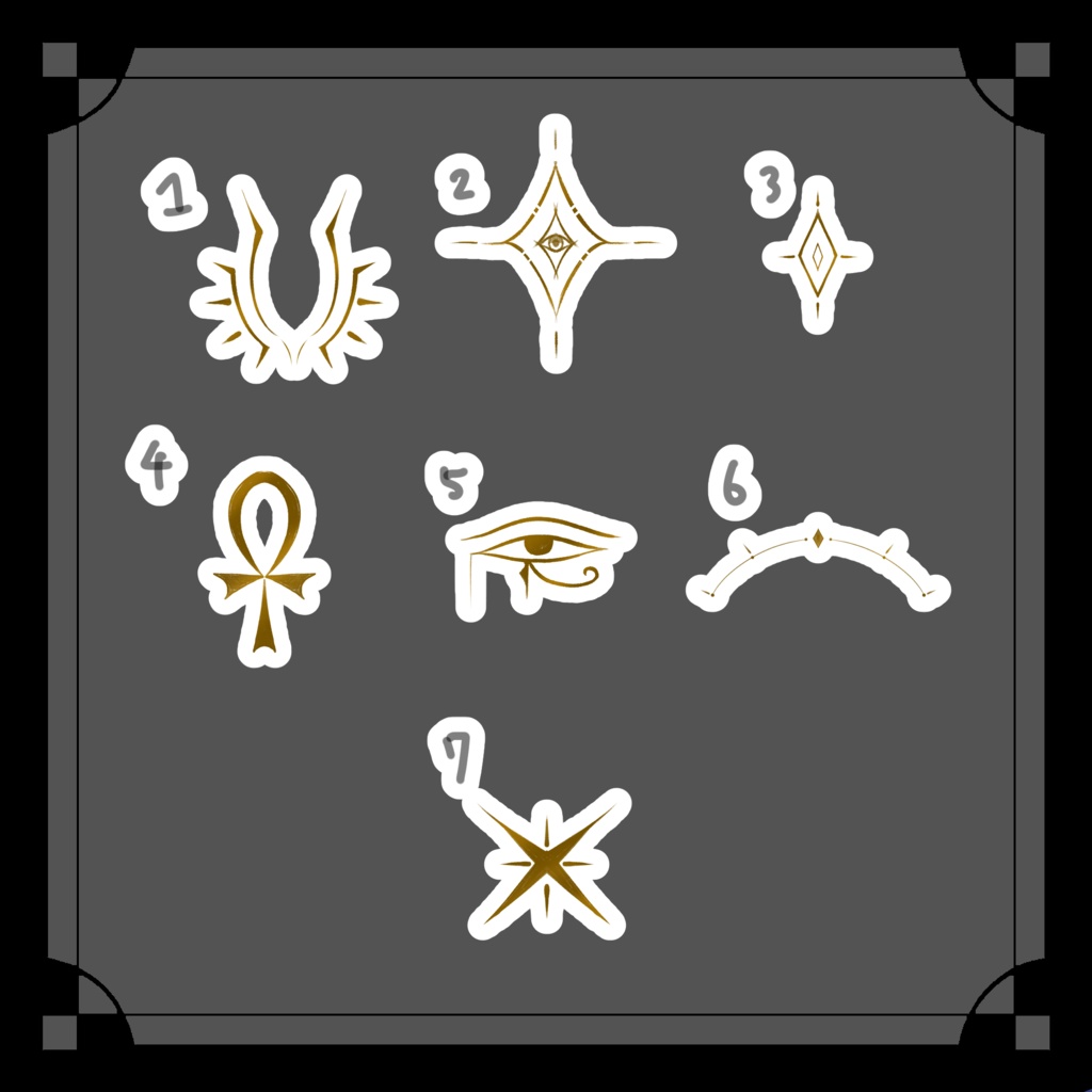 【全アバター対応】✦エジプトタトゥー✦