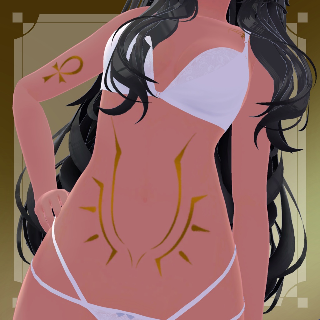 【全アバター対応】✦エジプトタトゥー✦
