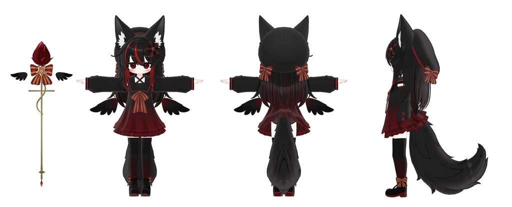 【ネメシス専用】【無料あり】天使×悪魔風テクスチャセット