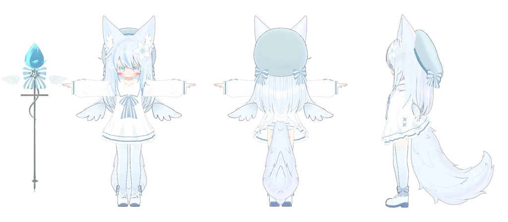 【ネメシス専用】【無料あり】天使×悪魔風テクスチャセット