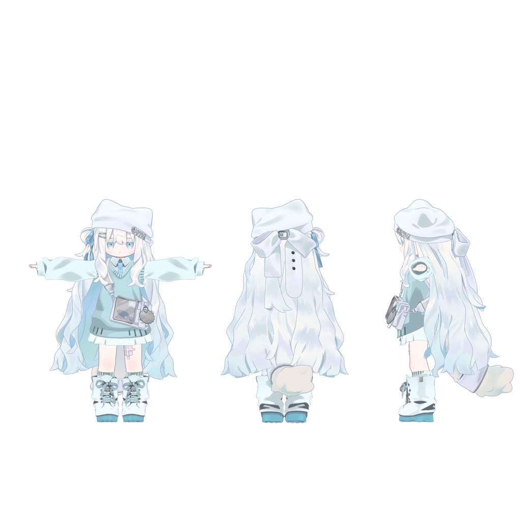【キプフェル専用】【無料あり】天使×悪魔風テクスチャセット