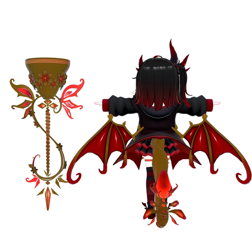 【エルシオン専用】【無料あり】天使×悪魔風テクスチャセット