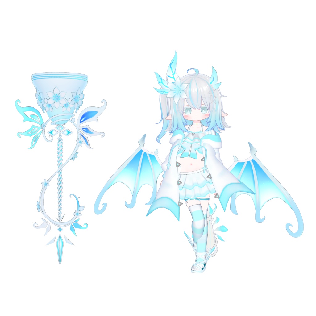 【エルシオン専用】【無料あり】天使×悪魔風テクスチャセット