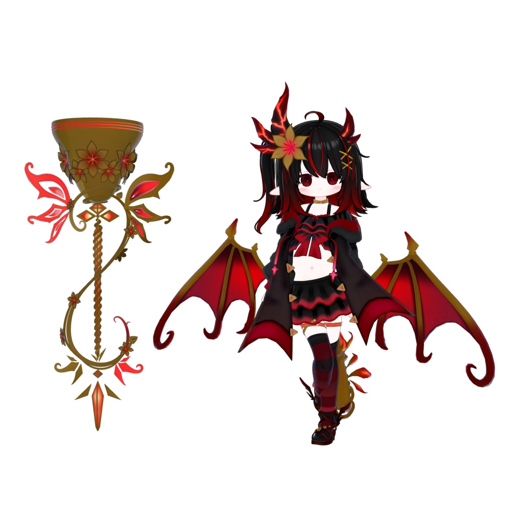 【エルシオン専用】【無料あり】天使×悪魔風テクスチャセット