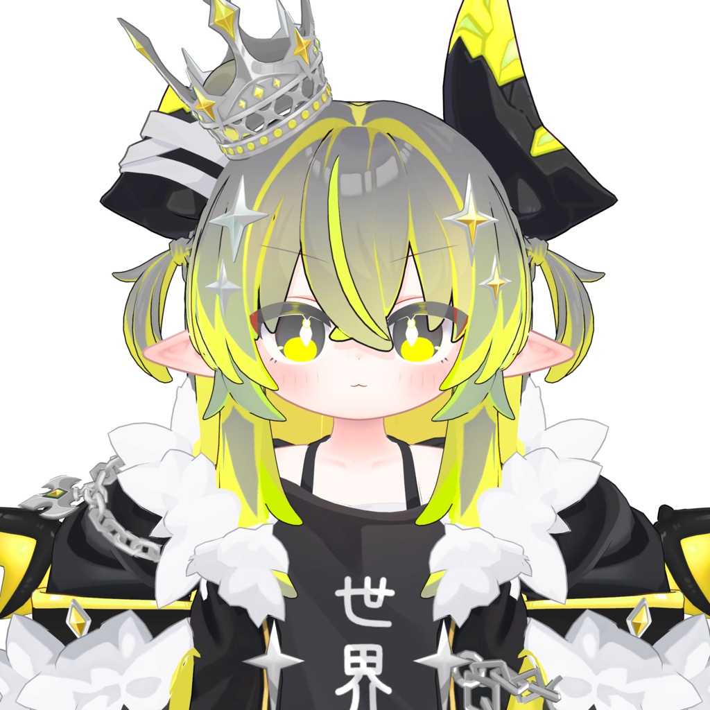 【邪竜メルヴィ専用】【5色展開】モノクロ×ビビットテクスチャセット