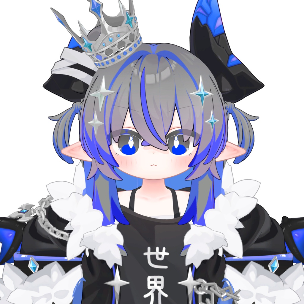 【邪竜メルヴィ専用】【5色展開】モノクロ×ビビットテクスチャセット