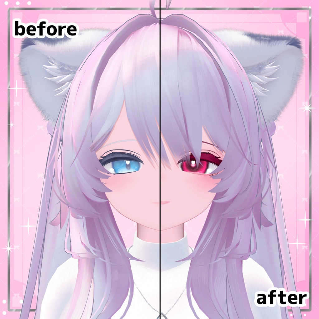 【Mizuki/瑞希専用】ふんわりピンク肌メイクアップ&アイテクスチャ