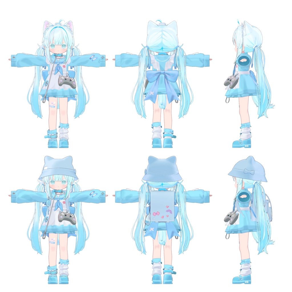 【ひかるん専用】【無料あり】天使×悪魔風テクスチャセット