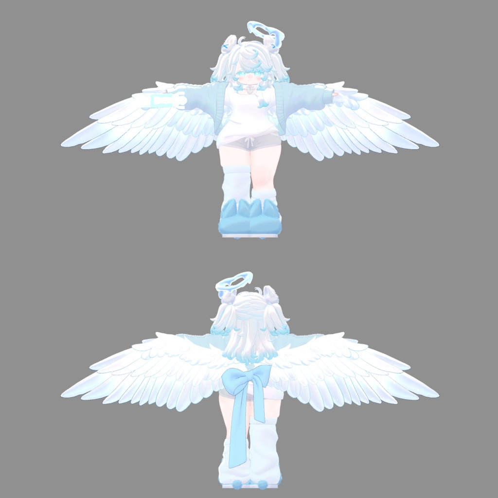 【もなと専用】【無料あり】天使×悪魔風テクスチャセット