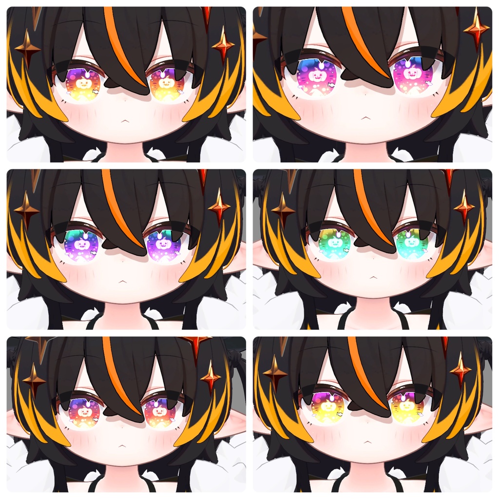 【邪竜メルヴィ専用】【ばら売りあり】ハロウィン風キラキラアイテクスチャ