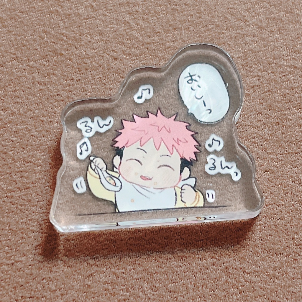 踊る赤ちゃんアクリル