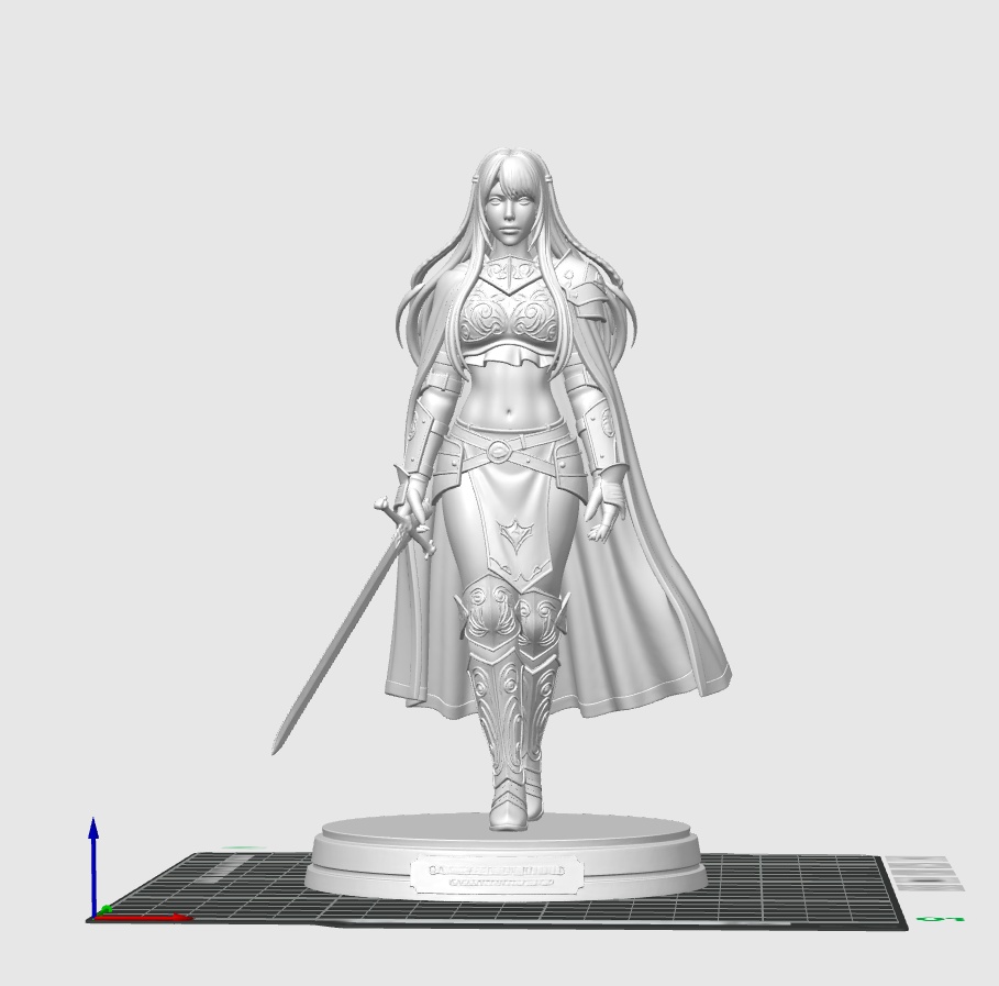 3Dフィギュアデータ「セラフィナ・パラディン」