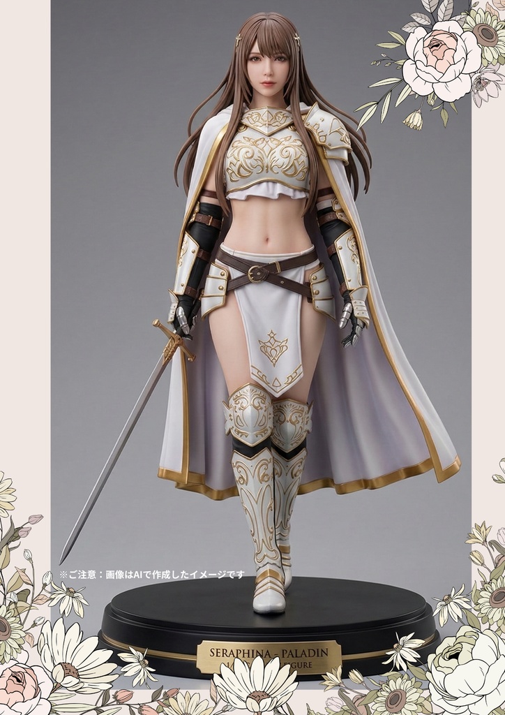 ３Dフィギュアデータ「セラフィナ・パラディン」