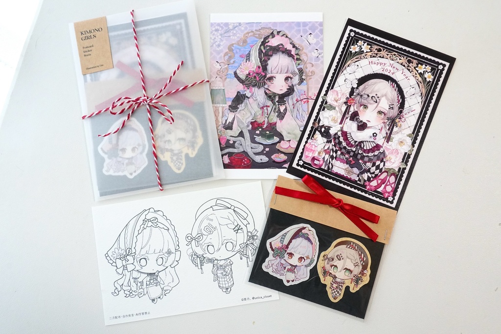 【新作】KIMONO GIRLS グッズセット