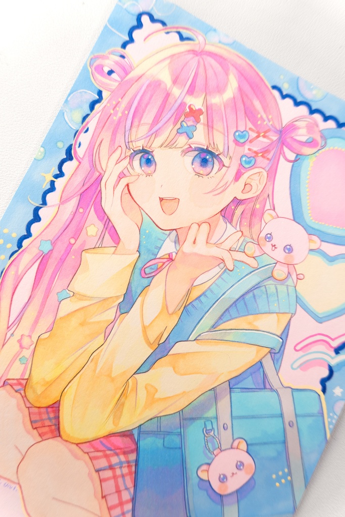 【Ohuhuイラストマーカー】Momo┊フレームレス原画