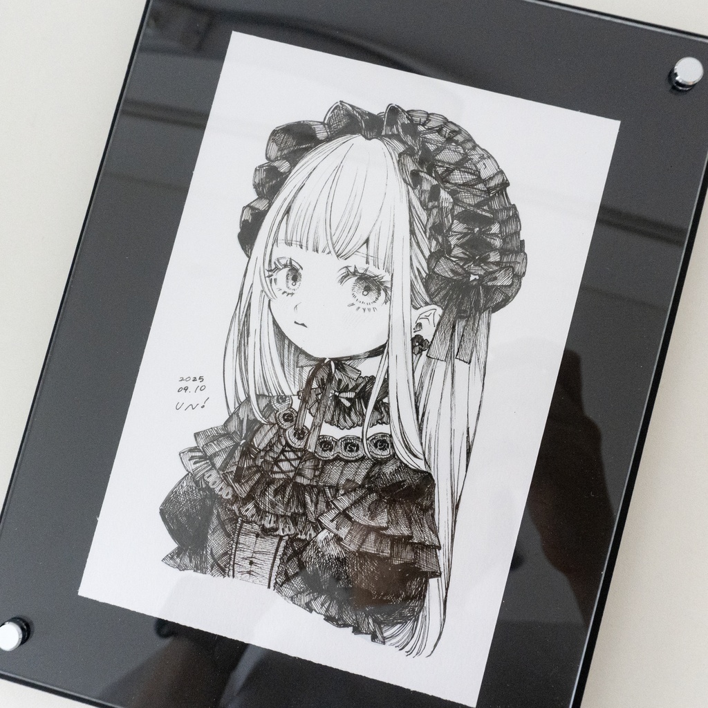 【ペン画】Mary #2 ┊原画