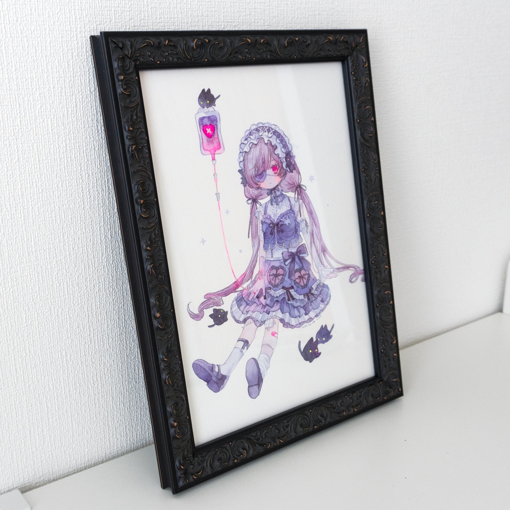 【透明水彩】愛で縫い合わせて┊原画