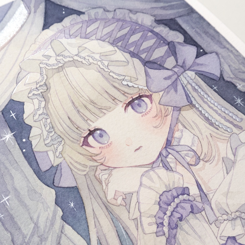 【透明水彩】仄めく光┊原画