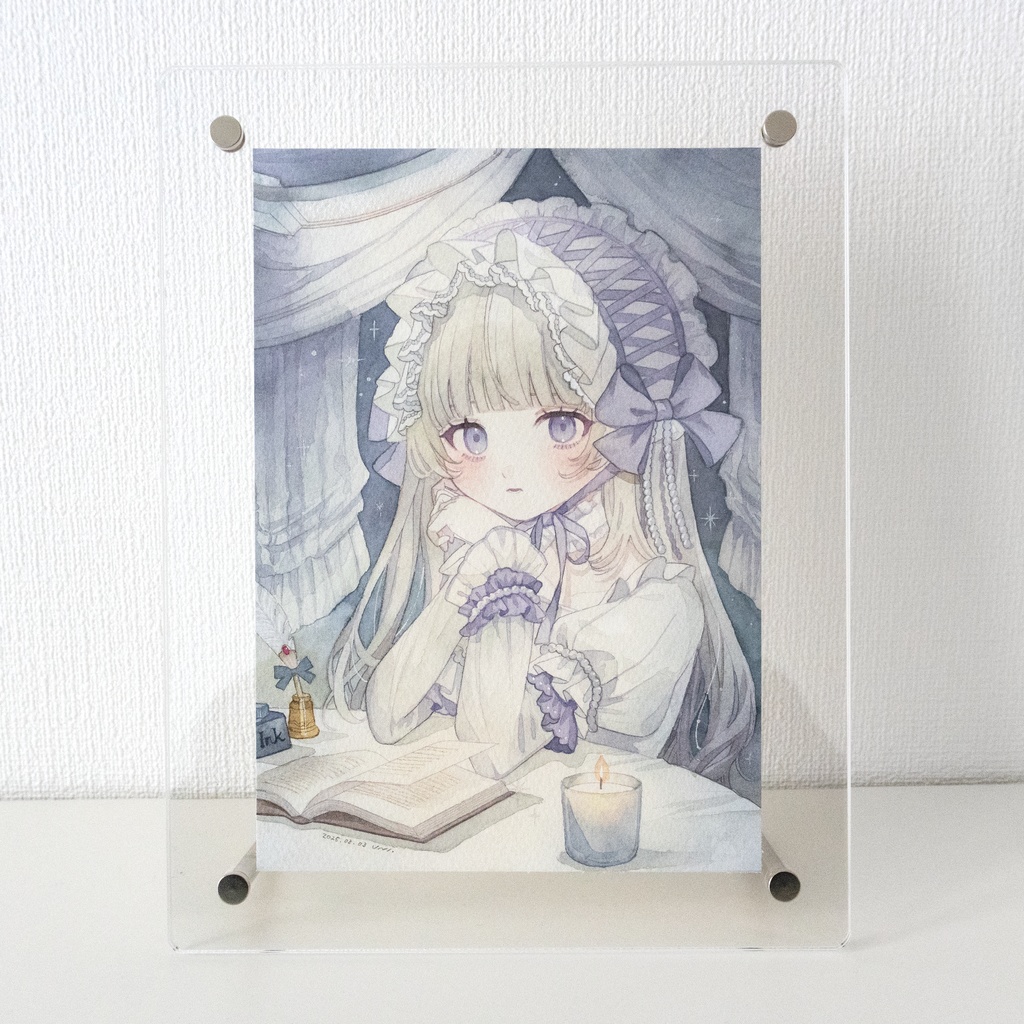 【透明水彩】仄めく光┊原画