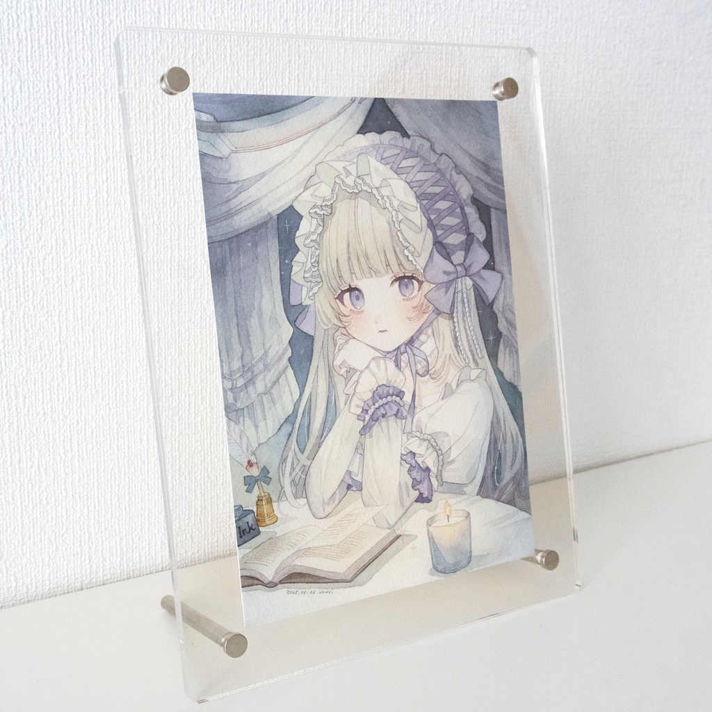 【透明水彩】仄めく光┊原画