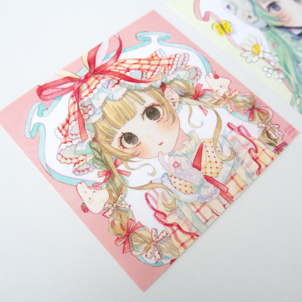 【通販限定】MIMI&NINAポストカードセット【2枚入り】