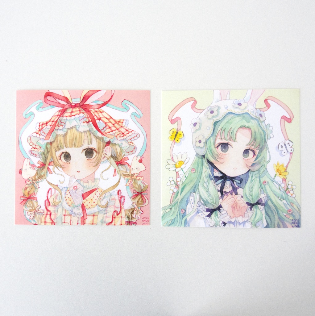 【通販限定】MIMI&NINAポストカードセット【2枚入り】