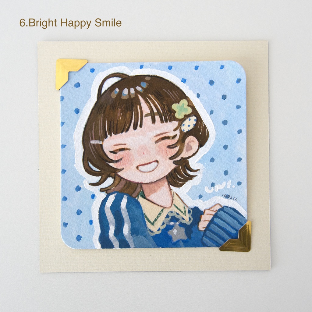 【ミニ原画】Tiny Portraits of a Spring Day シリーズ【全9種】