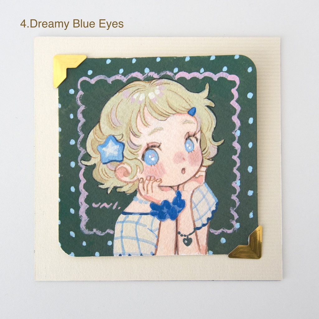 【ミニ原画】Tiny Portraits of a Spring Day シリーズ【全9種】