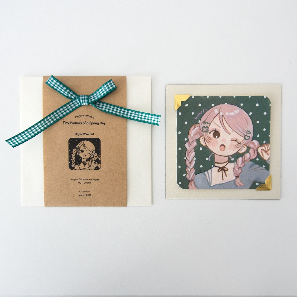 【ミニ原画】Tiny Portraits of a Spring Day シリーズ【全9種】