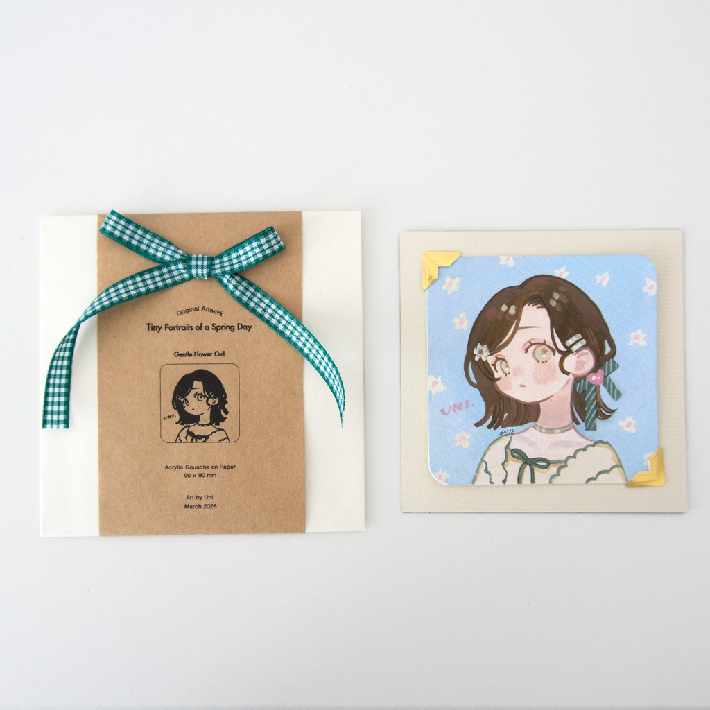 【ミニ原画】Tiny Portraits of a Spring Day シリーズ【全9種】