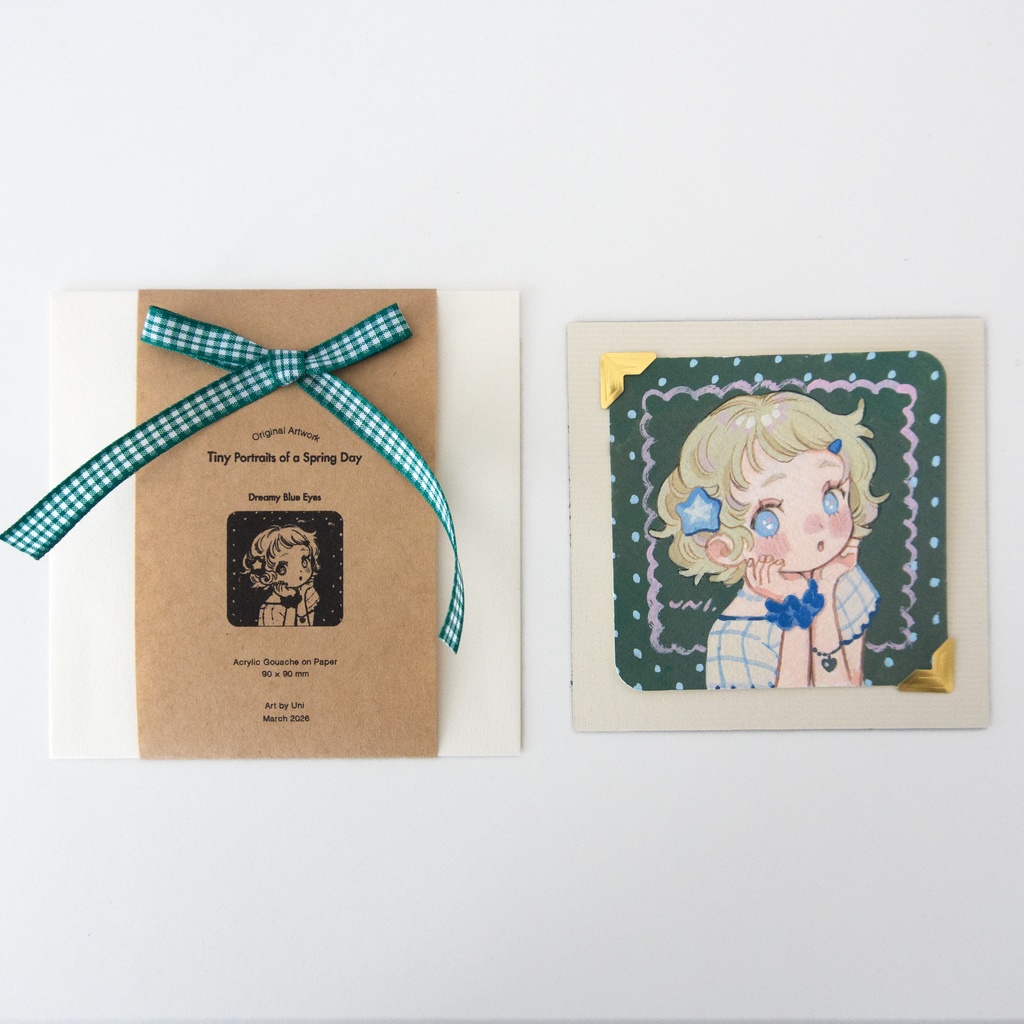 【ミニ原画】Tiny Portraits of a Spring Day シリーズ【全9種】