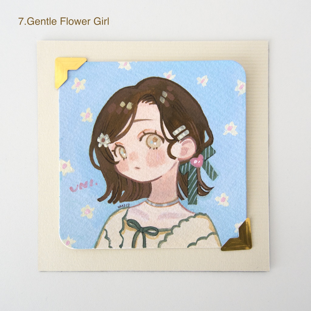 【ミニ原画】Tiny Portraits of a Spring Day シリーズ【全9種】