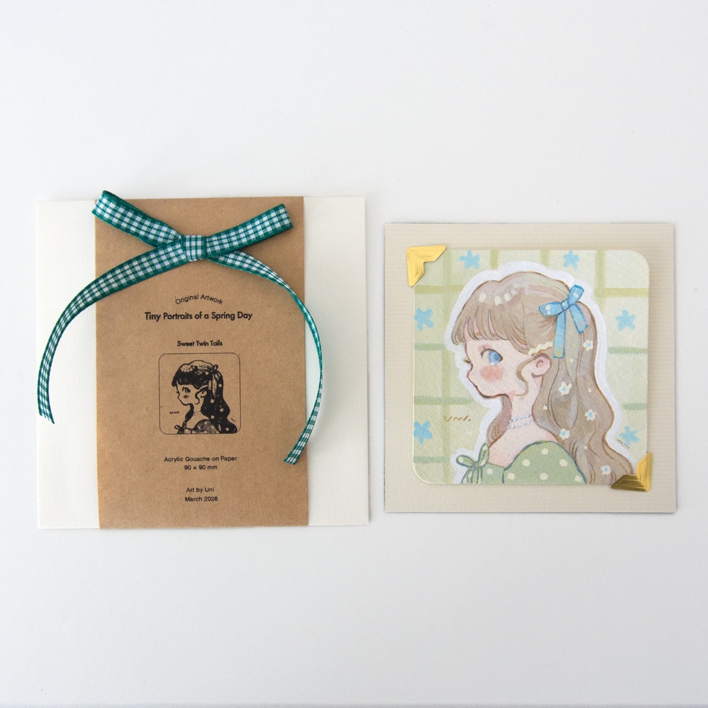 【ミニ原画】Tiny Portraits of a Spring Day シリーズ【全9種】