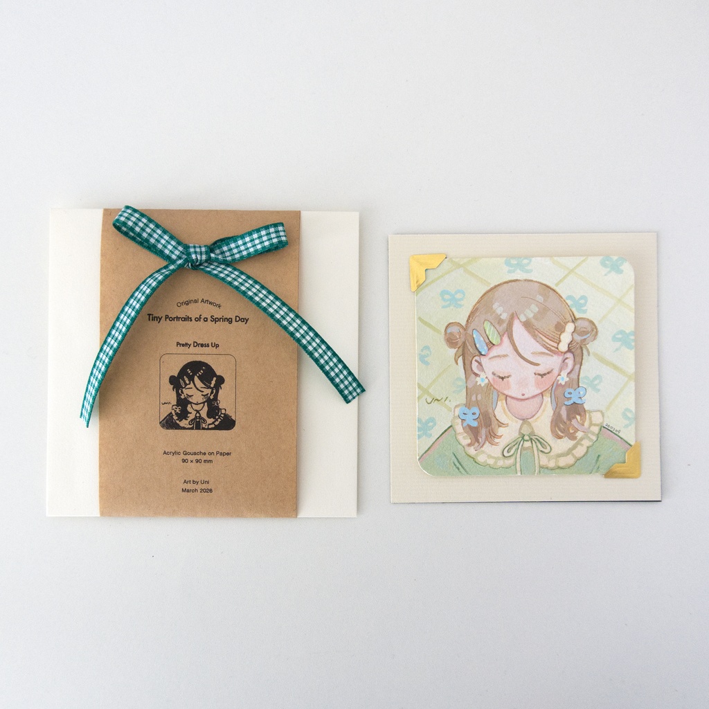 【ミニ原画】Tiny Portraits of a Spring Day シリーズ【全9種】