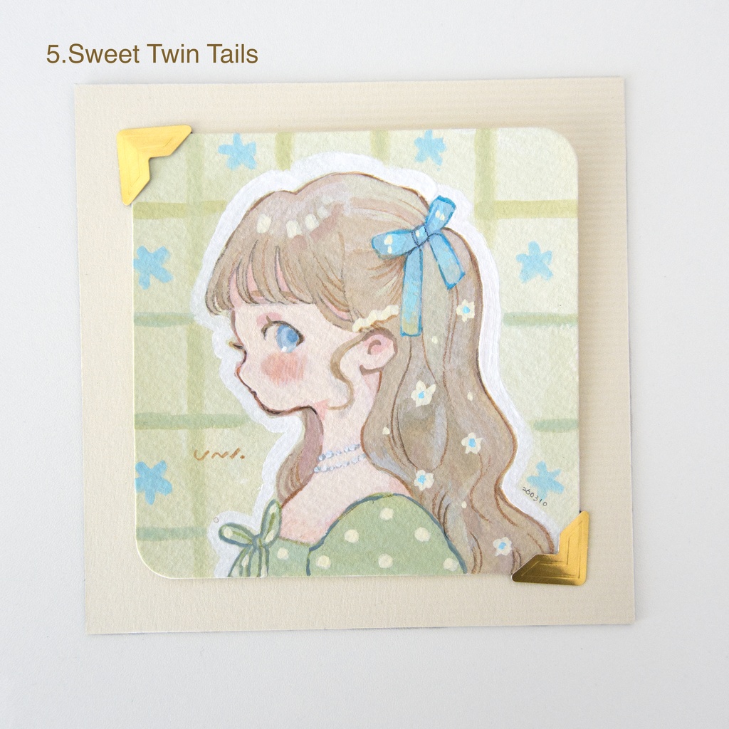 【ミニ原画】Tiny Portraits of a Spring Day シリーズ【全9種】