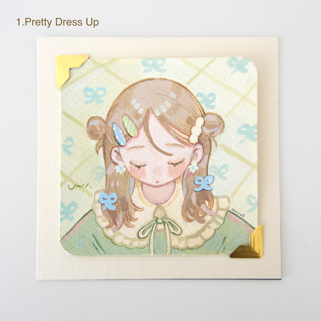 【ミニ原画】Tiny Portraits of a Spring Day シリーズ【全9種】