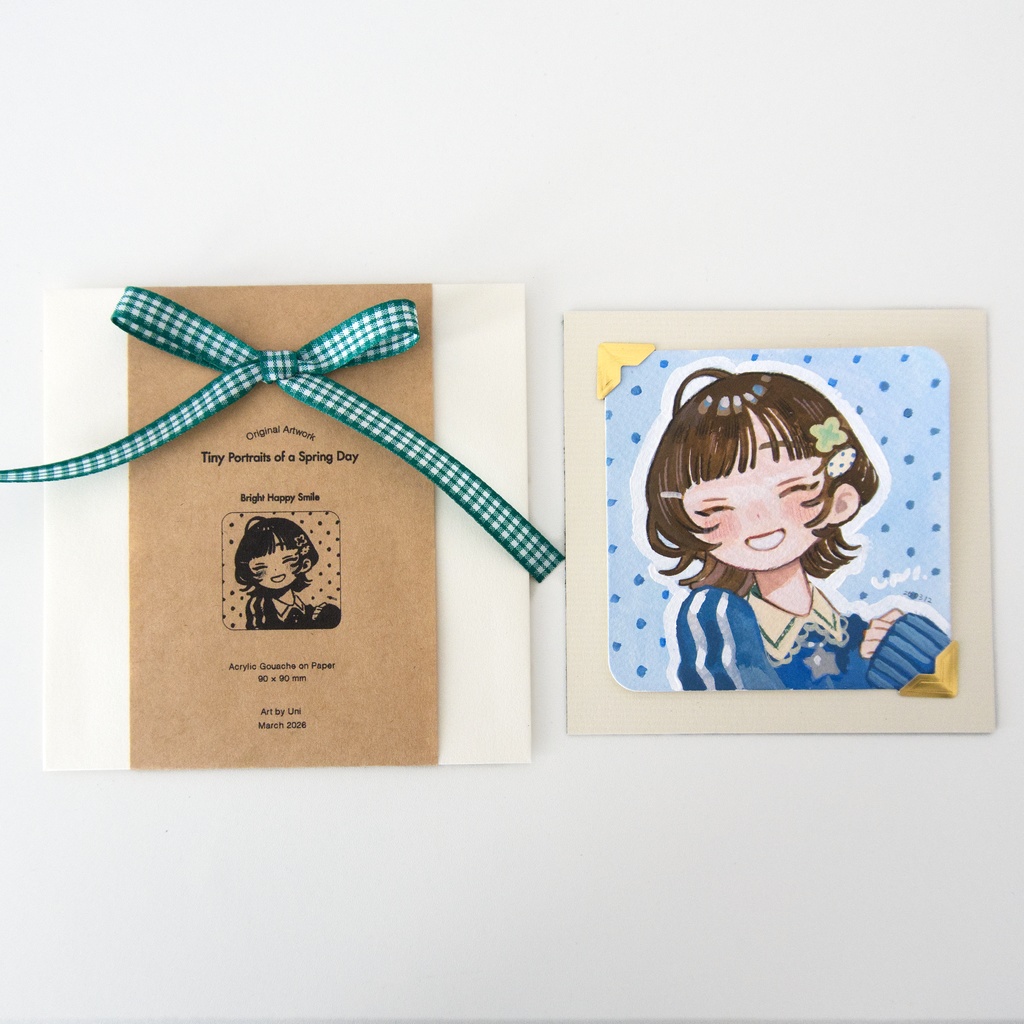 【ミニ原画】Tiny Portraits of a Spring Day シリーズ【全9種】