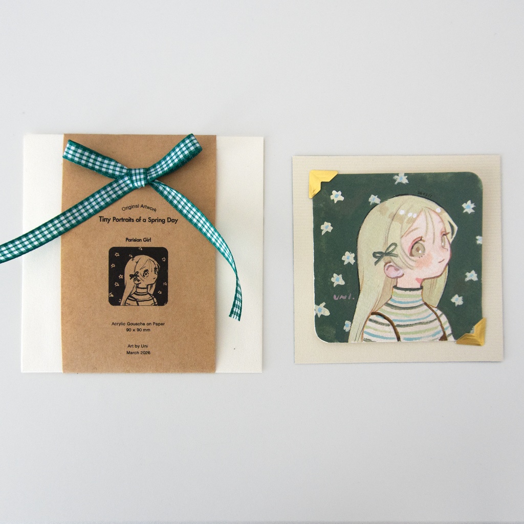 【ミニ原画】Tiny Portraits of a Spring Day シリーズ【全9種】