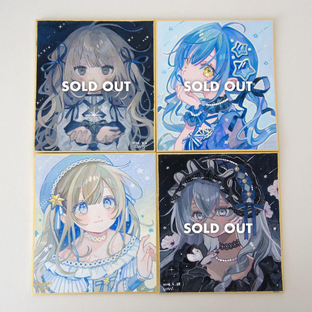 【アクリルガッシュ】Starlight Collection(全4種)┊原画