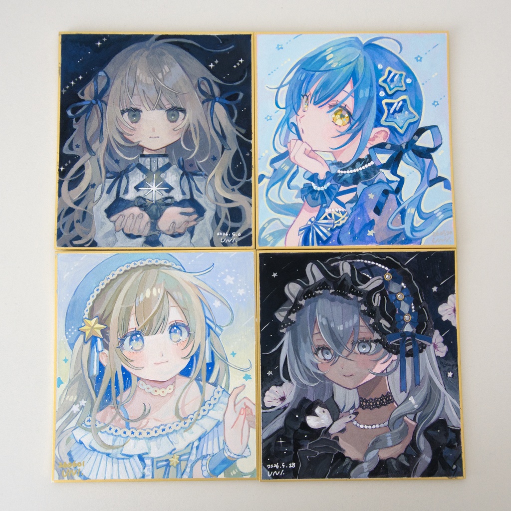 【アクリルガッシュ】Starlight Collection(全4種)┊原画