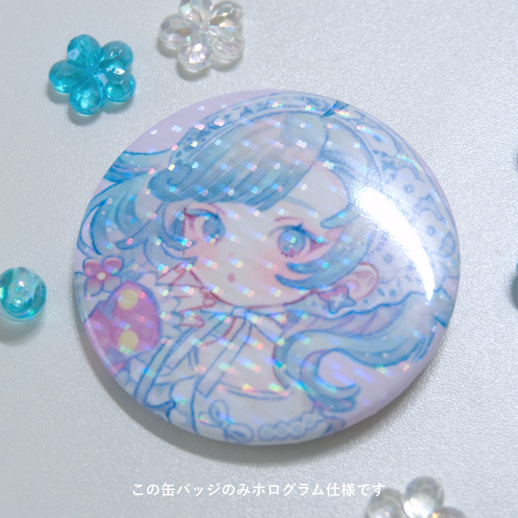 【新作】Blue Rain Collection☔️【缶バッジ・ポストカード・ステッカー】