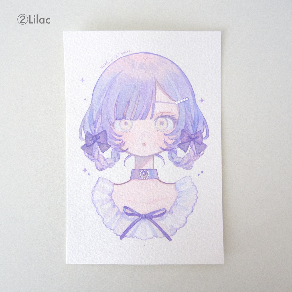 【アクリルガッシュ】Pastel Color Collection(全4種)┊原画