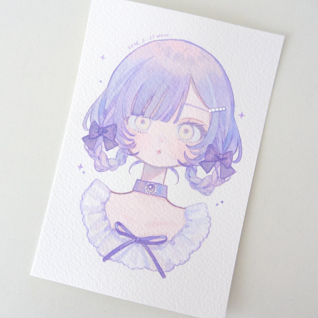 【アクリルガッシュ】Pastel Color Collection(全4種)┊原画